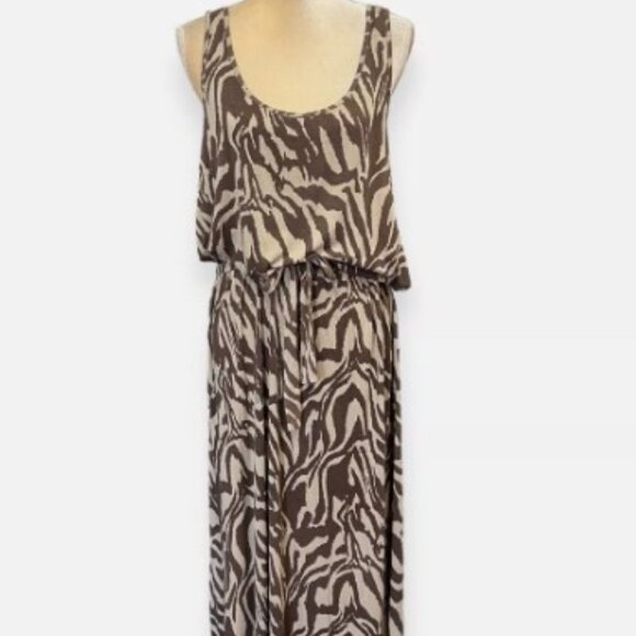 Michael by Michael Kors Hot Pink Maxi with waist tie, NWT, sz 2X - Picture 8 of 8